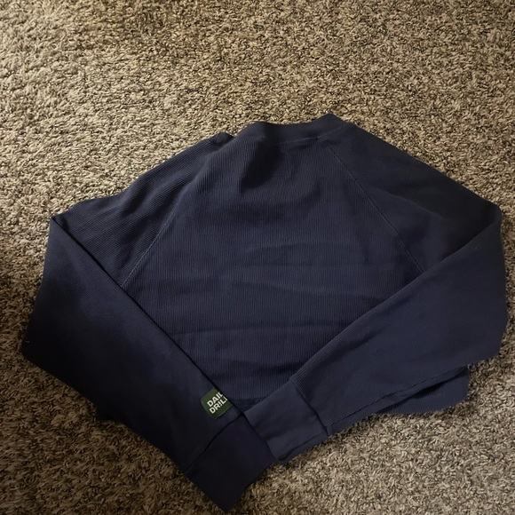 DAILY DRILLS NAVY CROPPED THERMAL ! - Picture 3 of 3